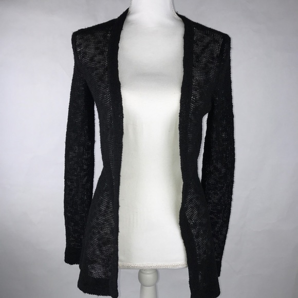 LOFT Sweaters - Loft Black Open Cardigan Women's Petite XS